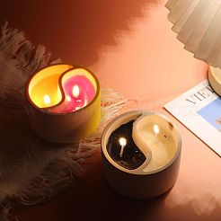 Double Lattice DIY Column Candle Holder Silicone Molds&nbsp;PW-WG91058-01
