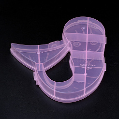 Mermaid Plastic Bead Storage Containers&nbsp;X-CON-Q023-10A