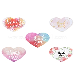 Coated Paper Thank You Greeting Card&nbsp;DIY-FS0007-76D