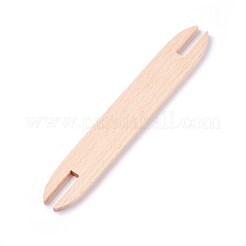 木編み機織機シャトル  ビスク  151x23x4.5mm&nbsp;TOOL-WH0112-01