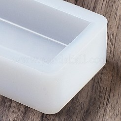 DIY シリコーン ディスプレイ金型  レジン型  粘土工芸の金型ツール  ホワイト  長方形  106x46x22mm&nbsp;SIMO-P008-21E