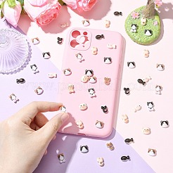 100Pcs Cat & Fish Resin Cabochons&nbsp;MRMJ-CJ0001-40