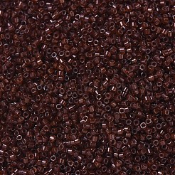 MIYUKIデリカビーズ  シリンダー  日本製シードビーズ  11/0  （db1392)ダークトパーズ裏地ルートビア  1.3x1.6mm  穴：0.8mm  約2000個/10g&nbsp;X-SEED-J020-DB1392