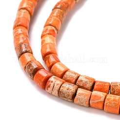 Natural Imperial Jasper Beads Strands&nbsp;G-P460-06E