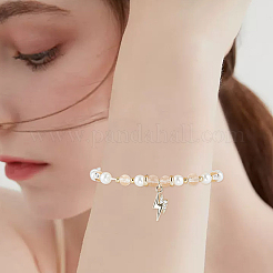 10Pcs Brass Micro Pave Cubic Zirconia Pendants&nbsp;KK-BBC0028-54