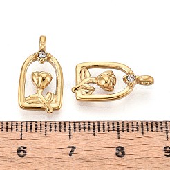304 Stainless Steel Pendants&nbsp;STAS-N109-195G