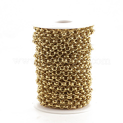 Ion Plating(IP) 304 Stainless Steel Rolo Chains&nbsp;CHS-S001-02A