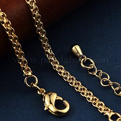 Brass Rope Chain Bracelets for Women&nbsp;BJEW-G735-08G