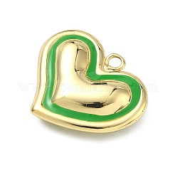 Brass Enamel Pendants&nbsp;KK-G555-22B