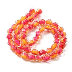 Two Tone Resin Beads Strands&nbsp;GLAA-T035-02C