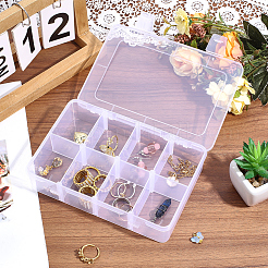2Pcs 8 Grids PP Plastic Storage Boxes&nbsp;CON-PA0001-12