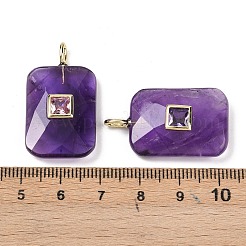 Natural Amethyst Pendants&nbsp;LS-G-I391-03G-10