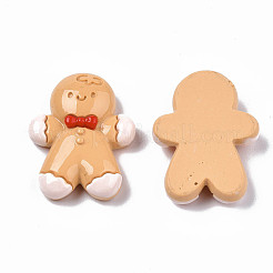 Christmas Theme Opaque Resin Cabochons&nbsp;CRES-N021-117