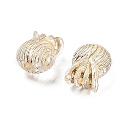メタル入り透明アクリルビーズ  黄金メッキ  財布  透明  11.5x9x6.5mm  穴：1mm&nbsp;X-MACR-M045-08