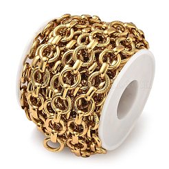 304 Stainless Steel Flat Round Link Chains&nbsp;CHS-Z008-02G