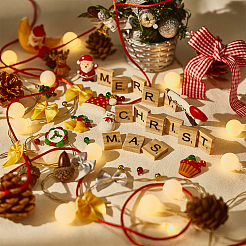DIY Christmas Theme Jewelry Making Kits&nbsp;DIY-CA0002-79