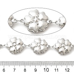 304 Stainless Steel Flower Link Chains&nbsp;CHS-C016-05P