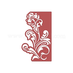 Floral Design Carbon Steel Cutting Dies Stencils&nbsp;DIY-WH0170-010