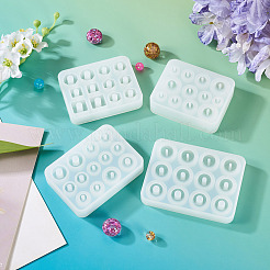 4Pcs 4 Styles DIY Beads Silicone Molds&nbsp;SIMO-TA0001-15