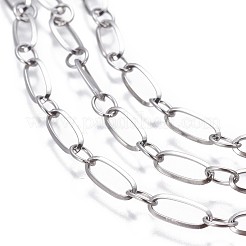 Tarnish Resistant 304 Stainless Steel Figaro Chains&nbsp;CHS-P007-16P
