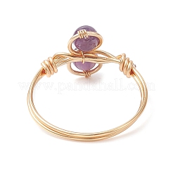 Natural & Synthetic Gemstone Finger Rings&nbsp;RJEW-JR00945-01