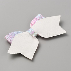 Glitter PU Leather Ornament Accessories&nbsp;FIND-WH0111-473C