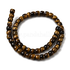 Natural Tiger Eye Beads Strands&nbsp;G-A275-C01-7x8mm