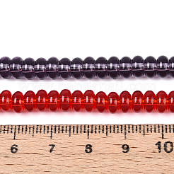 Transparent Glass Beads Strands&nbsp;GLAA-T025-6mm-15