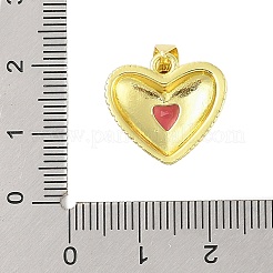 Rack Plating Brass Micro Pave Cubic Zirconia Pendants&nbsp;KK-S380-41G