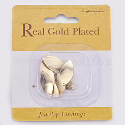 Real 18K Gold Plated Brass Pendants&nbsp;X-KK-R037-160G