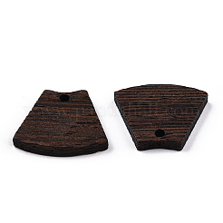 Natural Wenge Wood Pendants&nbsp;WOOD-T023-83