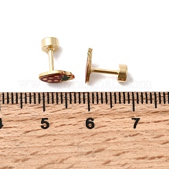 304 Stainless Steel Stud Earrings&nbsp;EJEW-F396-02B-G
