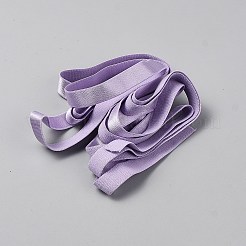 ポリエステルリボン  アクセサリー縫製用  ライラック  5/8インチ（15mm）  約2.19ヤード（2m）/ pc&nbsp;OCOR-WH0109-077F-02