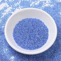 MIYUKIデリカビーズ  シリンダー  日本製シードビーズ  11/0  （db0077)ブルーライニングクリスタルab  1.3x1.6mm  穴：0.8mm  約2000PCS /ボトル  10 G /ボトル&nbsp;SEED-JP0008-DB0077