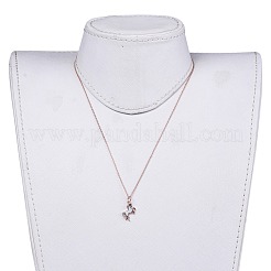 Unicorn Brass Pendant Necklaces&nbsp;NJEW-JN02575-M