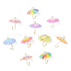 12Pcs 12 Style Acrylic Pendants&nbsp;KK-CJ0003-34
