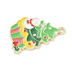 Alloy Enamel Pendants&nbsp;ENAM-C033-01D-G