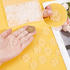 60Pcs 3 Shapes Acrylic Knitted Hat Making Fastener Tool&nbsp;FIND-GA0004-03