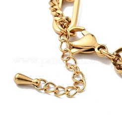 Resin Yin Yang and Round Ball Charm Multi-strand Bracelets&nbsp;BJEW-G639-31G