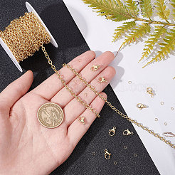 DIY Chain Bracelet Necklace Making Kit&nbsp;DIY-BBC0001-16