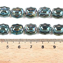 Electroplate Glass Beads Strands&nbsp;EGLA-T021-05F