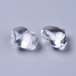 Natural Quartz Crystal Heart Palm Stone&nbsp;G-F659-A06