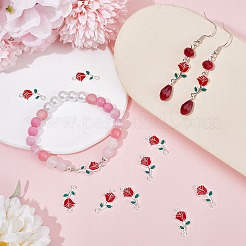 50Pcs Alloy Enamel Connector Charms&nbsp;FIND-SC0007-80