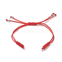 Adjustable Nylon Braided Cord Bracelet Making Accessories&nbsp;AJEW-JB01097