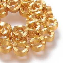 Electroplated Non-magnetic Synthetic Hematite Beads Strands&nbsp;G-M359-06G