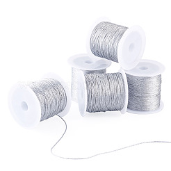 5 Rolls 5 Sizes Round PET Metallic Thread&nbsp;MCOR-TA0001-02A