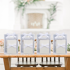 12Pcs Rectangle Plastic Gift Bags&nbsp;ABAG-SP0001-07E