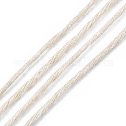 木綿糸ワックスコード  乳白色  1mm  約10.93ヤード（10m）/ロール&nbsp;YC-R003-1.0mm-10m-102