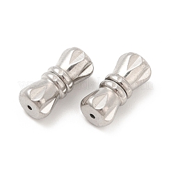 変色しない304ステンレススチールのネジ留め  コラム  ステンレス鋼色  11x5mm  穴：0.8mm&nbsp;STAS-D246-04P