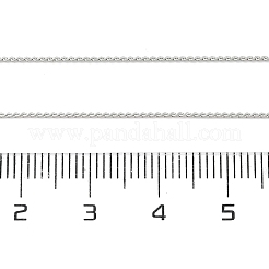 Non-Tarnish 304 Stainless Steel Serpentine Chain Necklace for Men Women&nbsp;NJEW-G076-01B-P